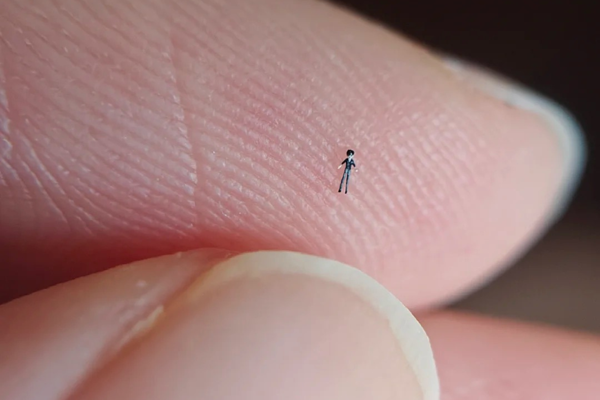 Feature image of This Doll Maker Crafts Figures Smaller Than a Grain of Rice
