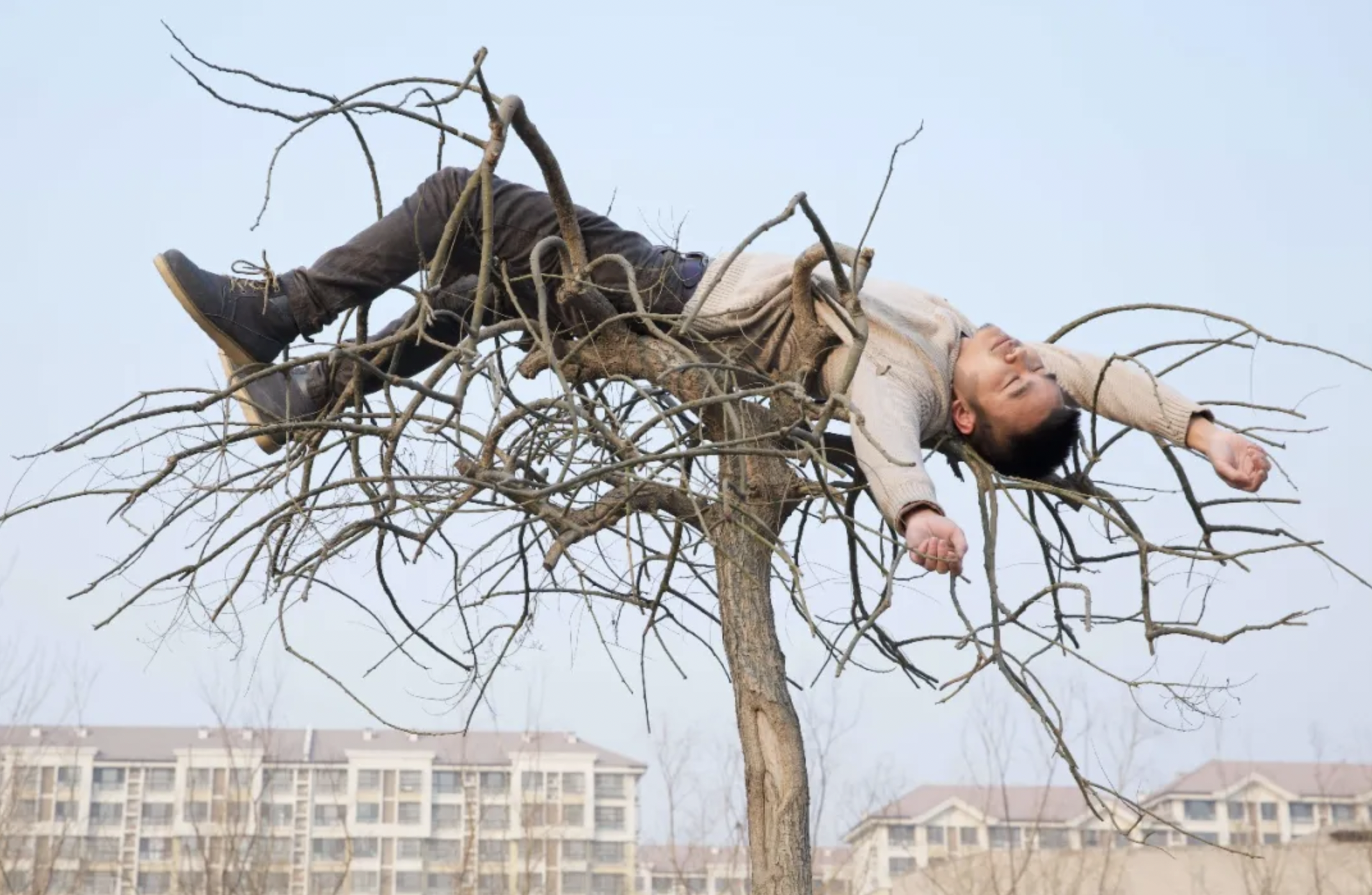 Feature image of Li Binyuan: The Performance Art of Risk, Absurdity, and Rebellion