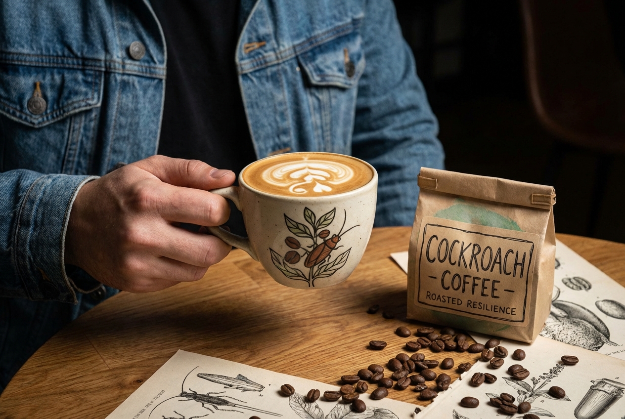 Feature image of Forget Pumpkin Spice Latte — How About a Hot Cup of Cockroach Coffee?