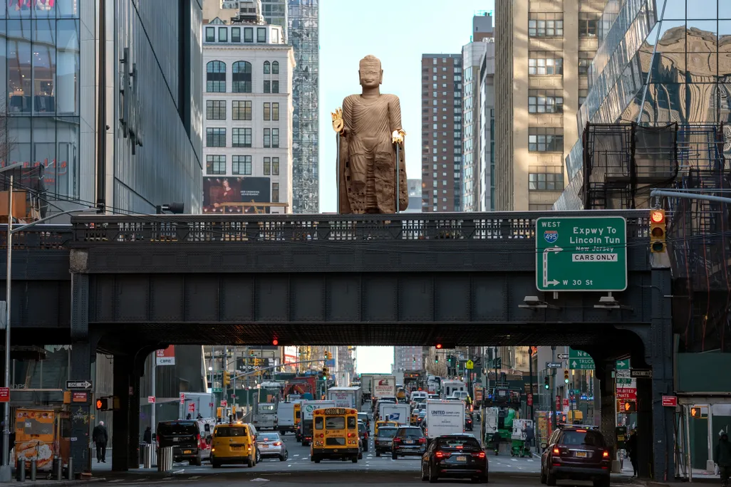 Feature image of An Ancient Buddha Will Rise Again… in New York City