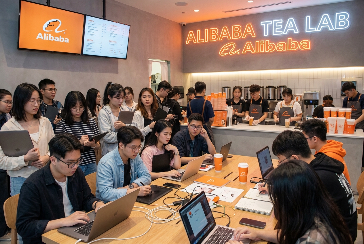 Feature image of Alibaba’s AI Qwen Wins Lunar New Year With Free Boba Tea