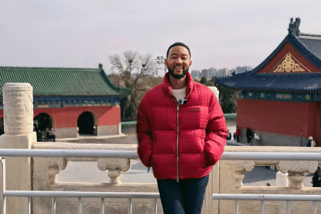 Feature image of John Legend’s Beijing Street Cred Goes Next Level