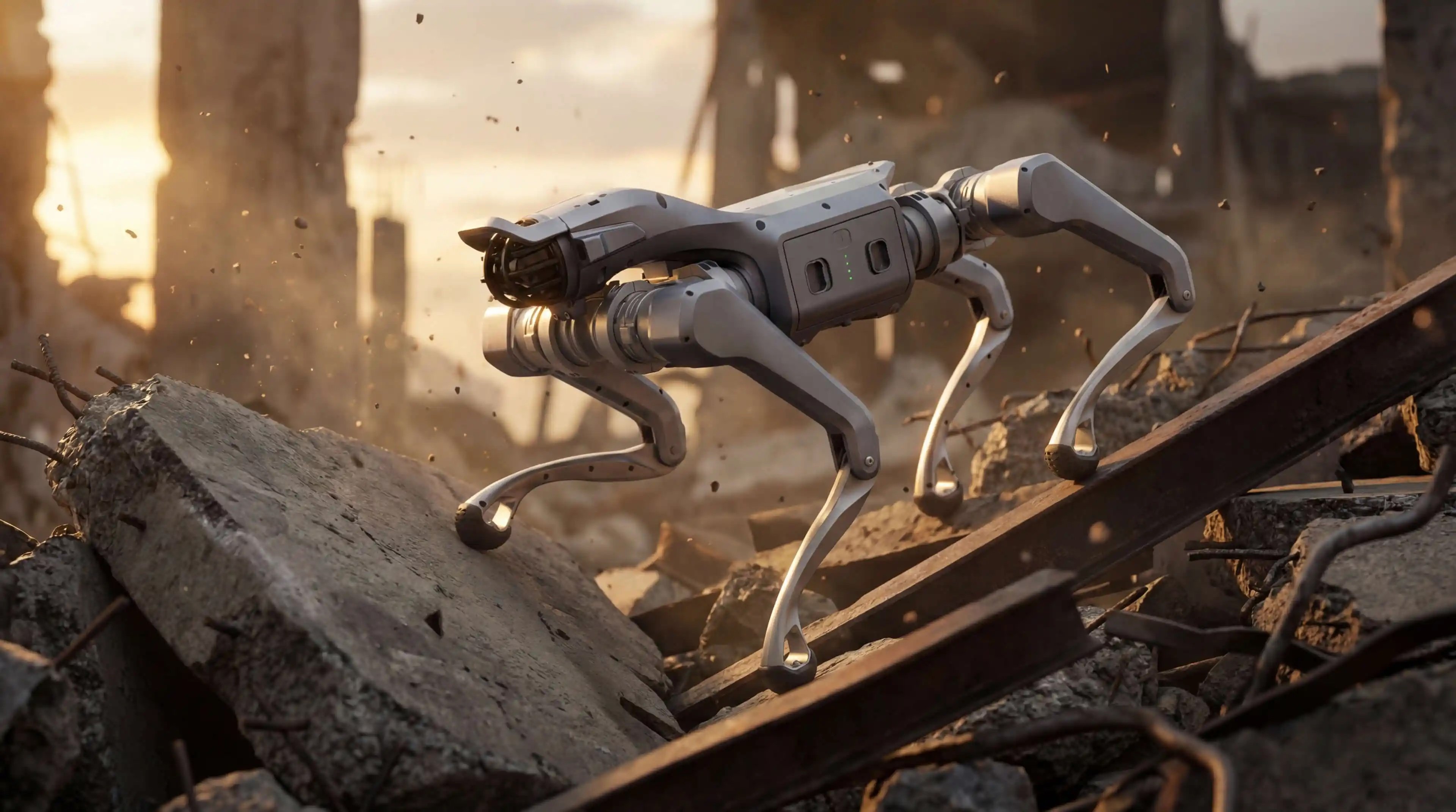 Feature image of Unitree’s Latest Robot Dog Plays Tennis and Runs Like a Nightmare Creature