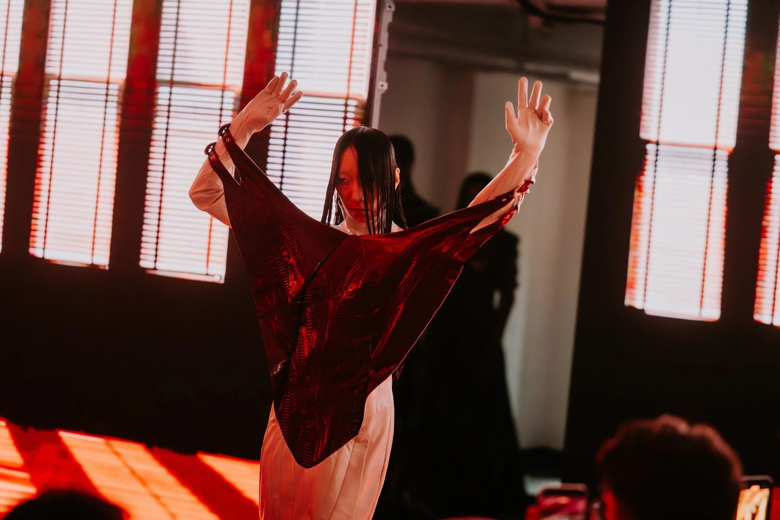 Feature image of Raising Kinky Silhouettes From Hellraiser in Angus Tsui’s Fall/Winter 26 Drop