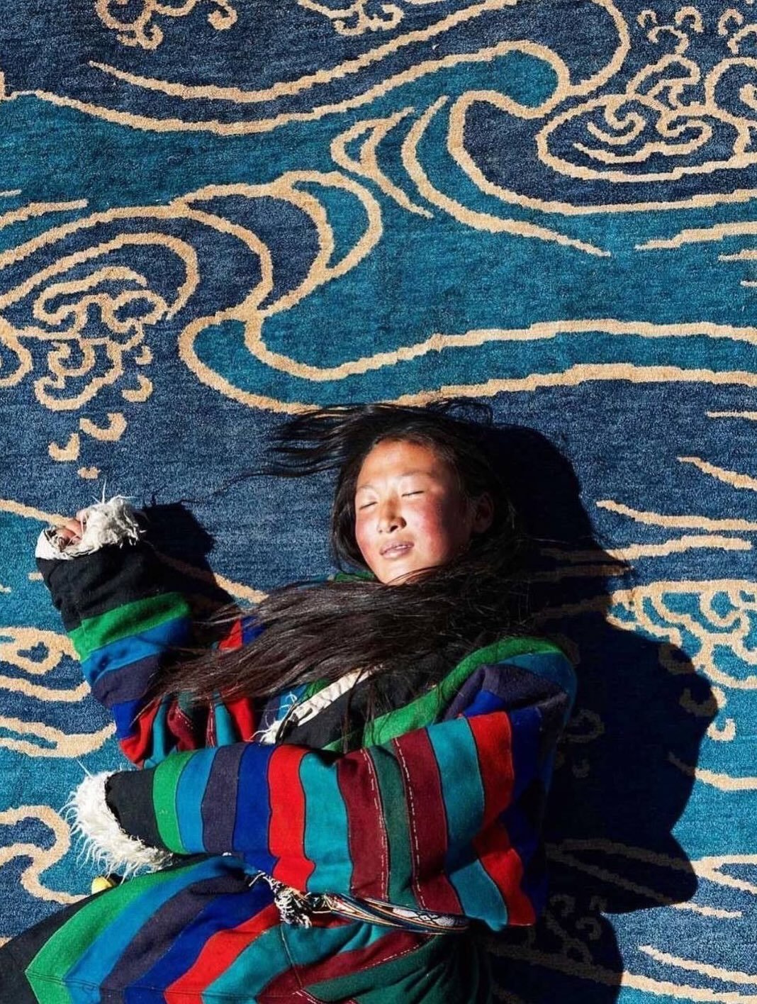 Feature image of Ancient Asian Carpet Making Is Finding New Life Through Modern Brands