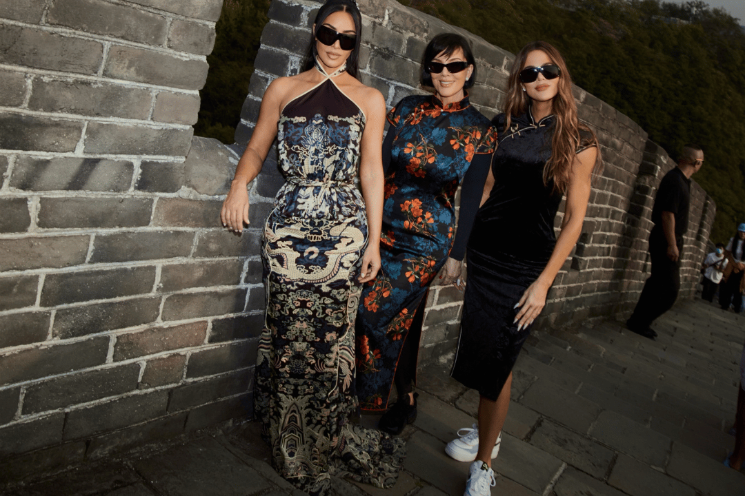 Feature image of The Kardashians Take On the Great Wall of China