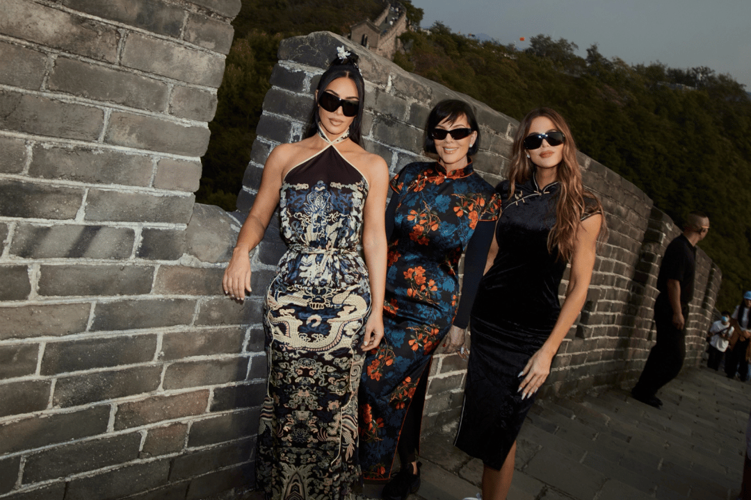 Feature image of The Kardashians Take On the Great Wall of China