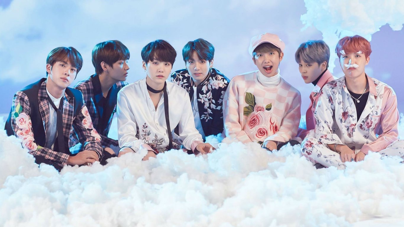 BTS pictured in New York City as they promote Map Of The Soul Persona