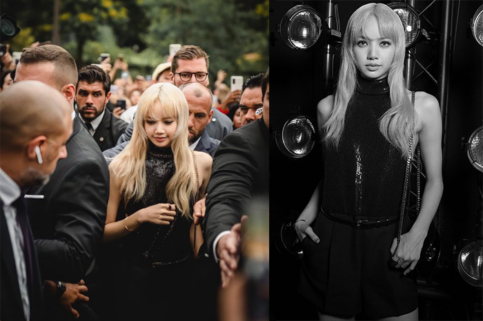 lisa blackpink celine paris fashion week