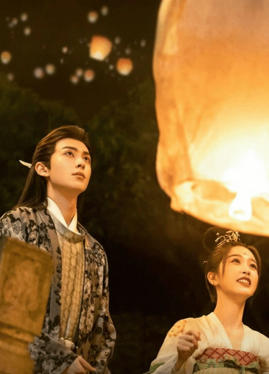 dylan wang and esther yu in love between fairy and devil