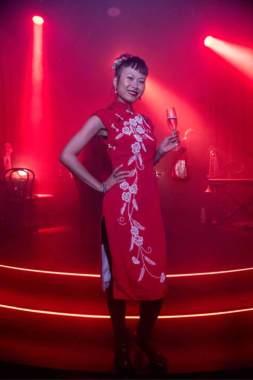 Shien Lee, cabaret queen and co-founder of The Red Pavilion