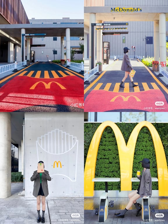 Influencer net-zero McDonald's