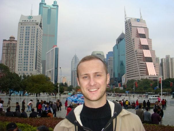 Laurent Le Pen in Shenzhen in December 2007