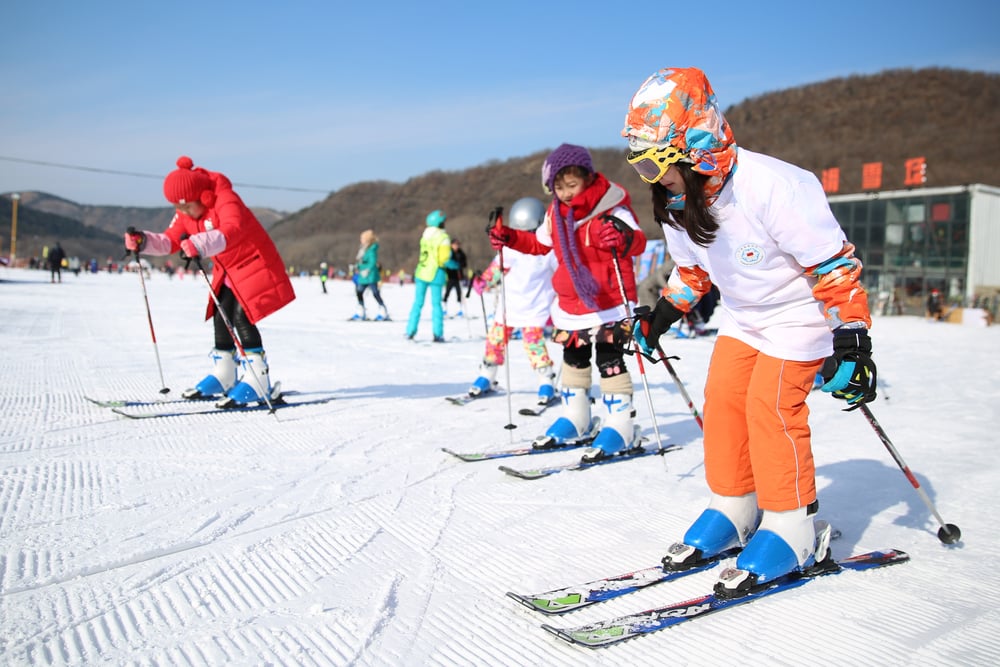 China Fitness Trends, skiing, china fitness