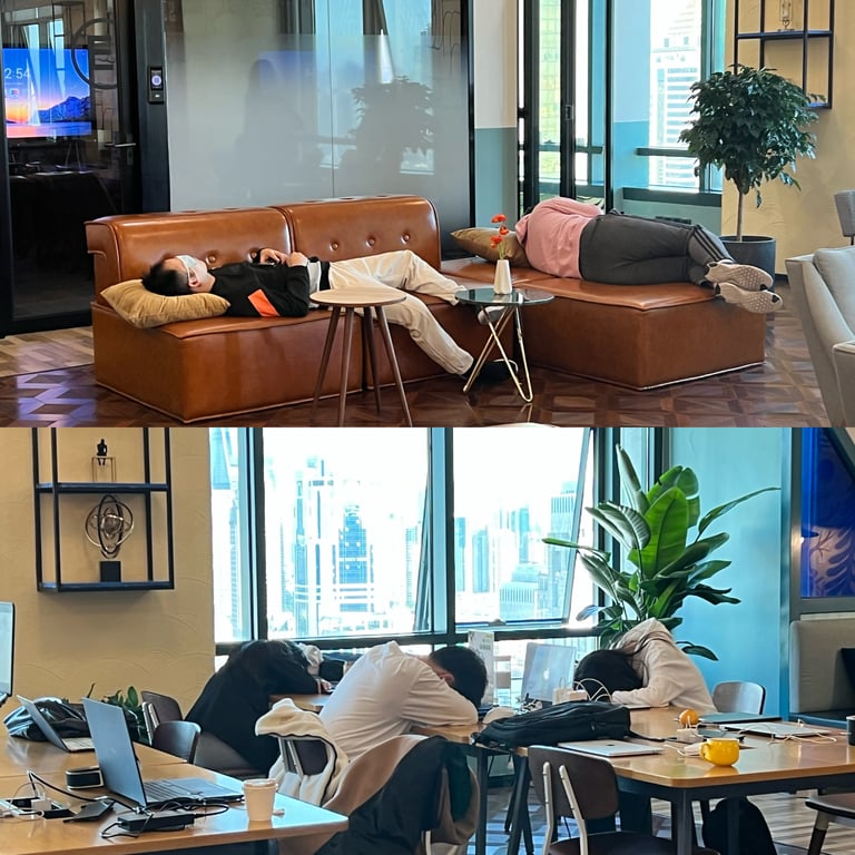 office life nap