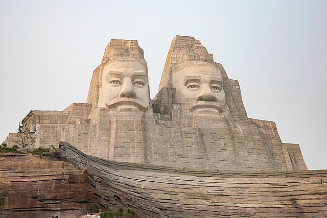 tall statue in China