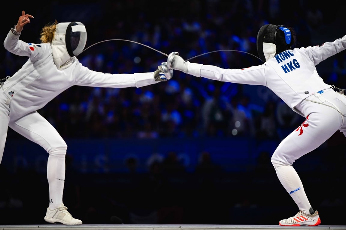 Vivian Kong Man-wai fencing final