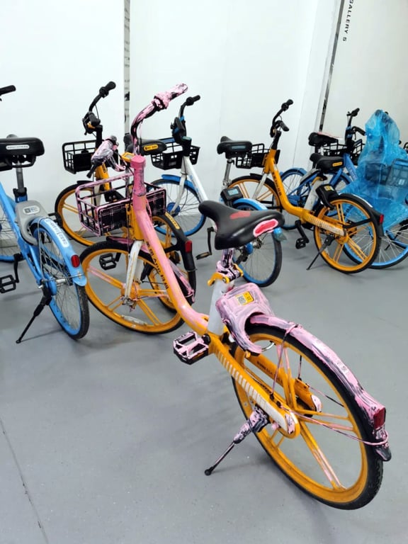 Mass Abandonment of Shared Bikes in China Subject of ‘Why Public Art’