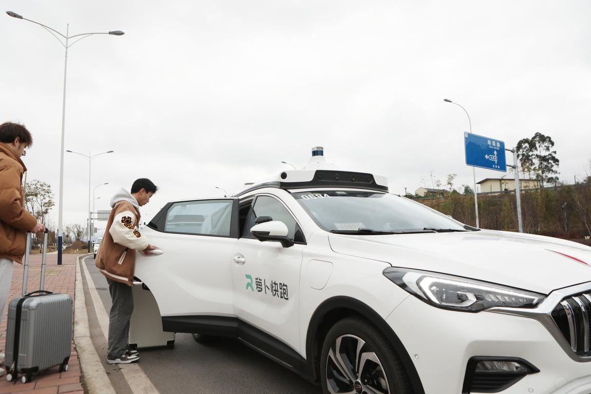 autonomous taxi, Baidu robotaxi