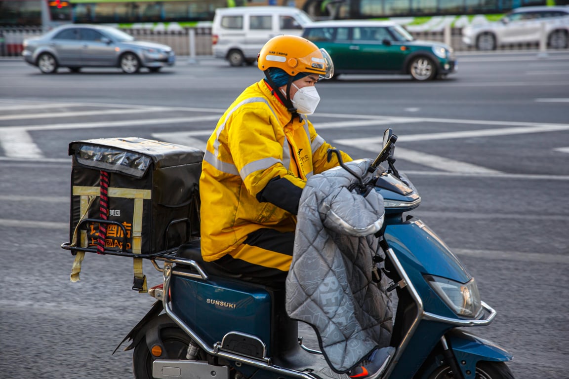 Douyin, TikTok, food delivery China