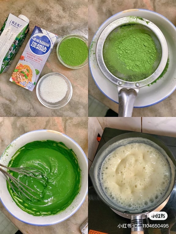 recipe for matcha sauce