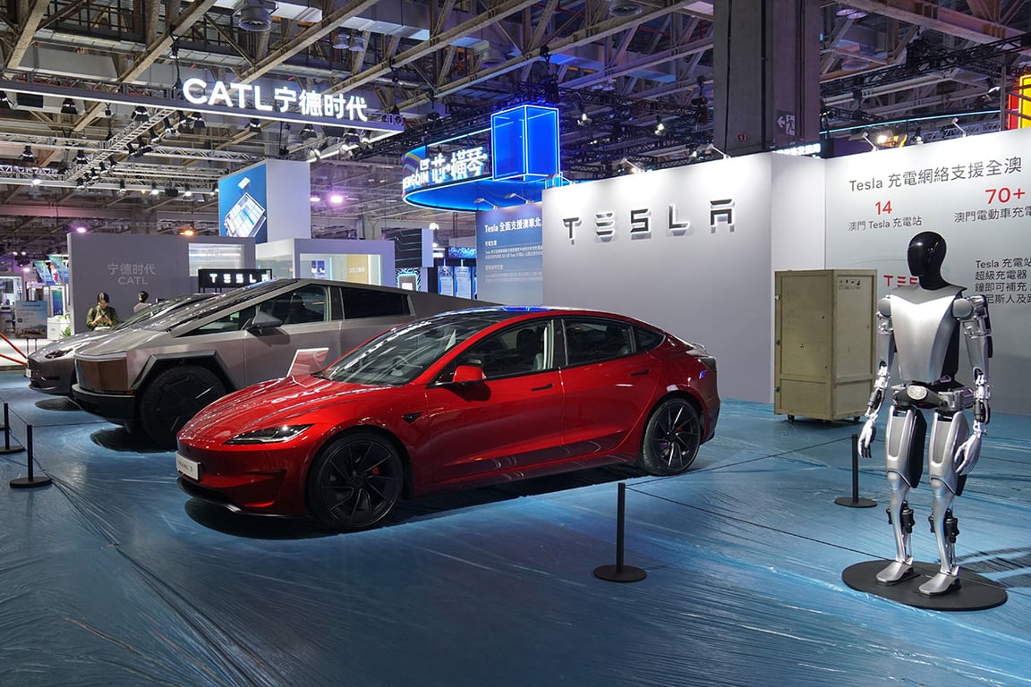 Tesla exhibits at Beyond Expo for the first time.