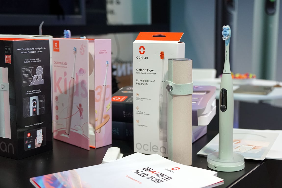 Oclean smart toothbrushes