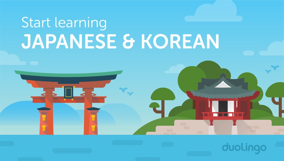 Duolingo Japanese Korean