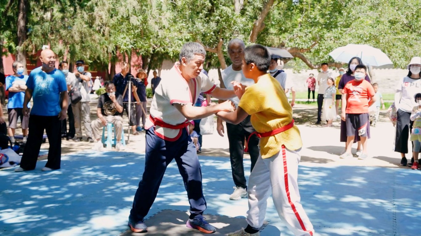 Beijing-style martial arts event