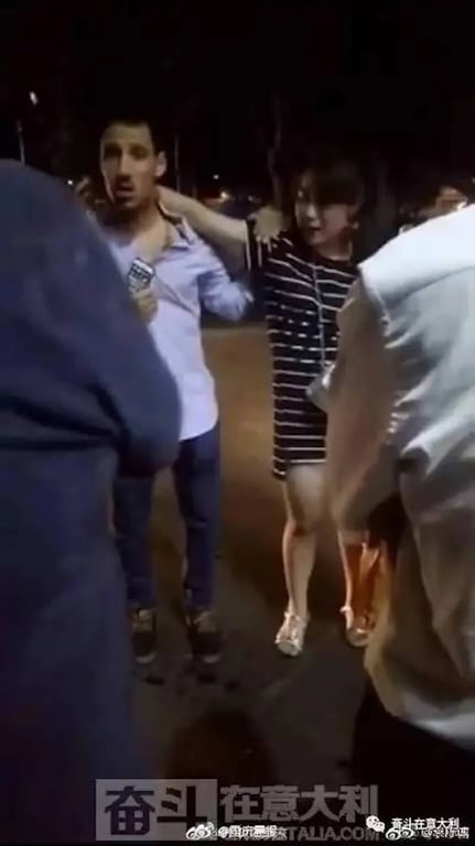 the spanish man and chinese woman filmed having sex on the streets of chengdu