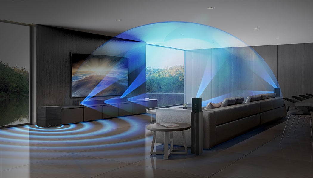 Bulă vizuală Dolby Atmos 