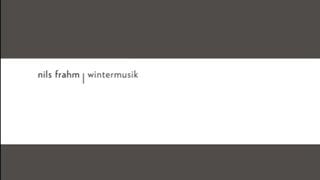 Nils Frahm Wintermusik