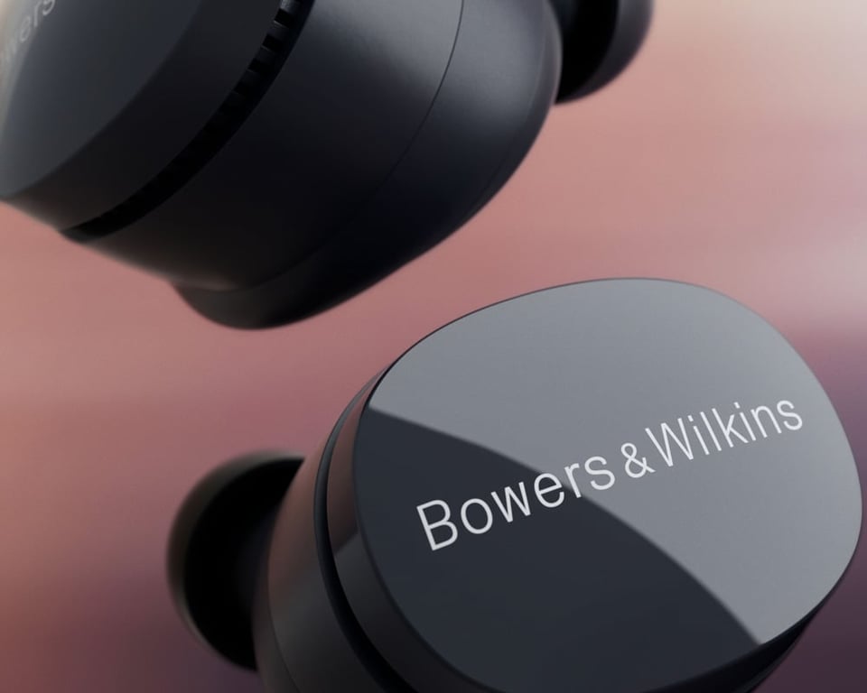 Căști Bowers & Wilkins Pi6 în Storm Gray