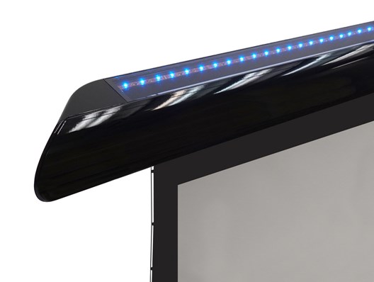 Un sistem integrat de iluminare LED pe perete