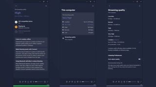Capturi de ecran scurse despre suportul fără pierderi al Spotify