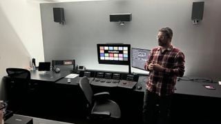 O fotografie a uneia dintre sălile de masterizare ale Company3