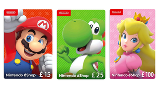 Carduri cadou Nintendo cu Mario, Yoshi și Princess Peach