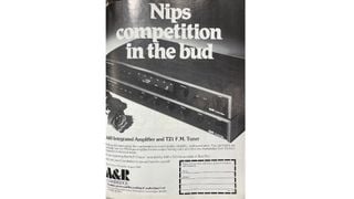 Reclamă What Hi-Fi? pentru Arcam din anii '80