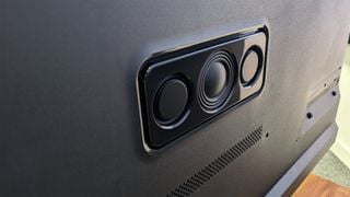 Televizor OLED Philips OLED809 detaliu pe aranjamentul de difuzoare