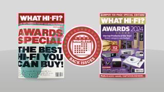 Coperta premiilor What Hi-Fi? 1991 și 2024
