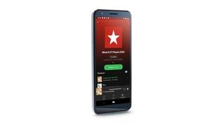 Telefon afișând o interfață Spotify
