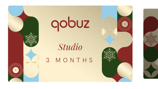 Grafic cu card cadou Qobuz de pe site