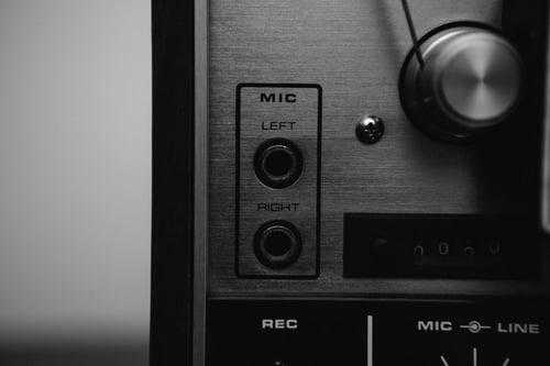 close up of a device