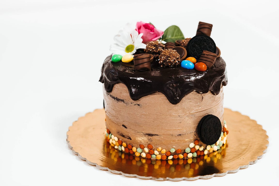 Yummy Homemade Birthday Cake