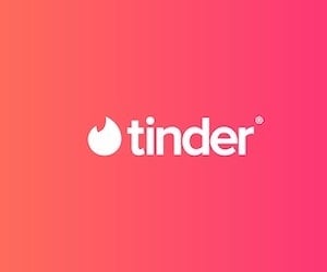 Tinderをインストールバナー