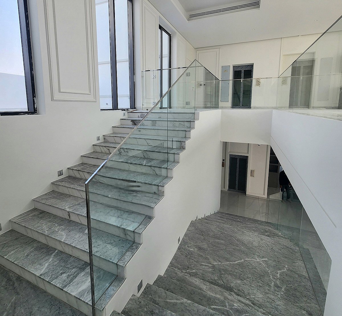 Glass Staircase