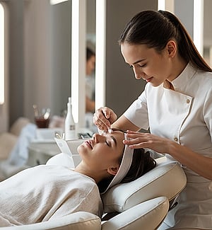 Professional aesthetic treatment at SAS Aesthetica Clinic