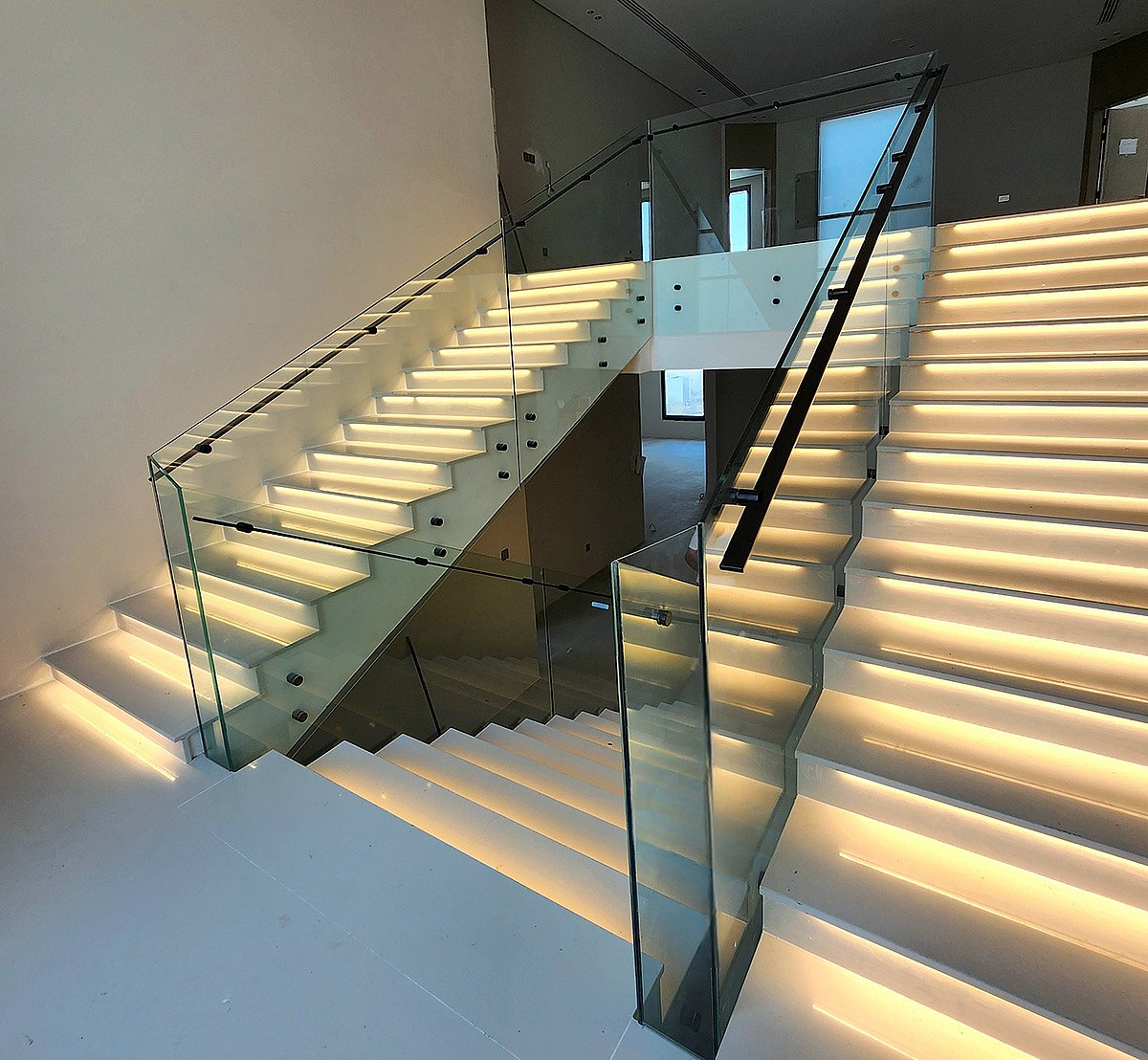 Glass Staircase