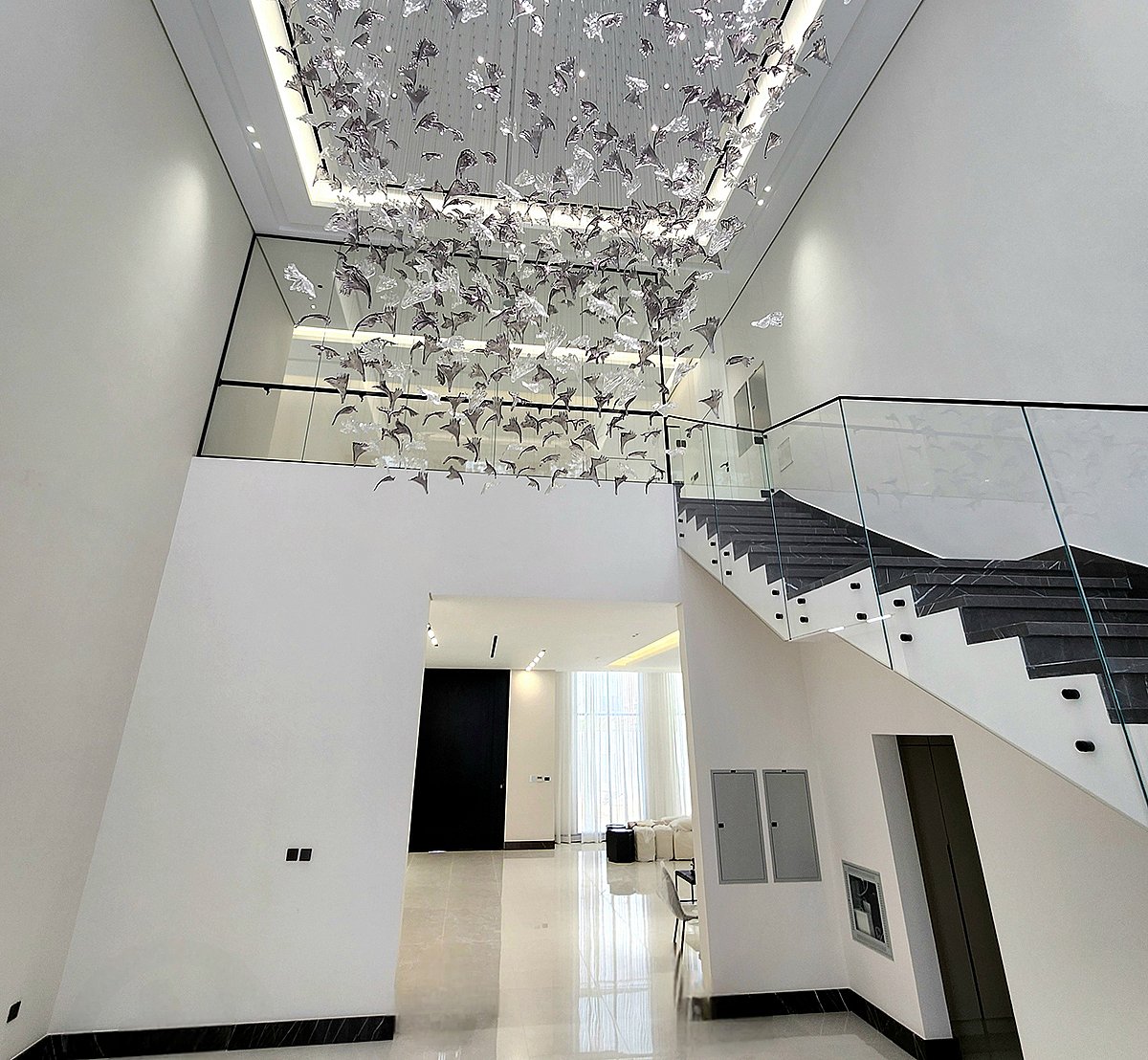 glass railing dubai