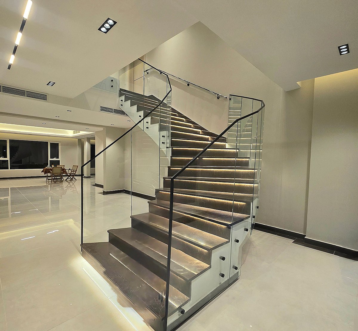 Glass Staircase